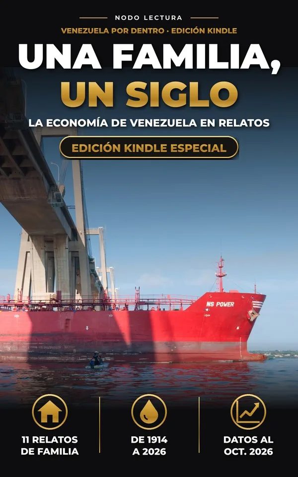 Portada de Una familia, un siglo, Edición Kindle especial de Venezuela Por Dentro