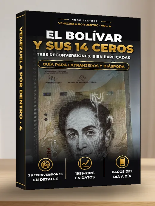 Portada en 3D del Vol. 4, El bolívar y sus 14 ceros